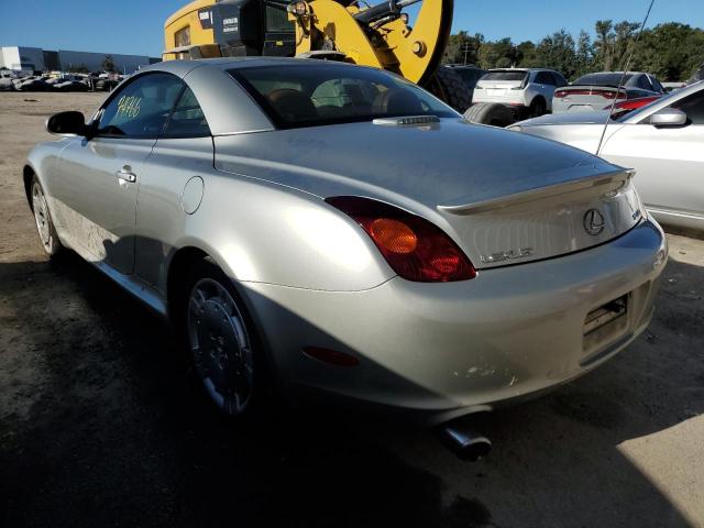 Photo 3 from auction – 2002 LEXUS SC 430 with VIN JTHFN48Y820034119