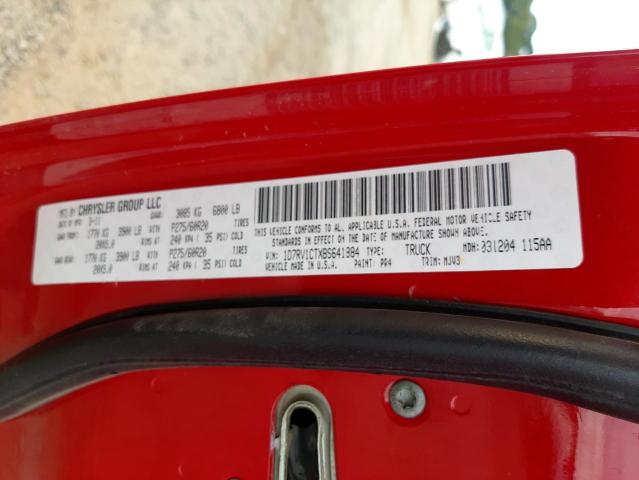 Photo 10 from auction – 2011 DODGE RAM 1500 with VIN 1D7RV1CTXBS641884
