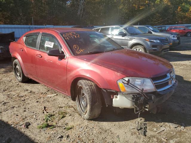 DODGE AVENGER SE 2014 with VIN 1C3CDZAB6EN233367 - Photo from auction