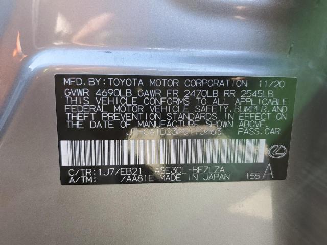 Фото 10 с аукциона – 2021 LEXUS IS 300 с VIN JTHCA1D23M5110463
