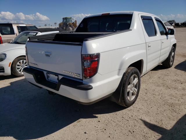 Photo 4 from auction – 2014 HONDA RIDGELINE with VIN 5FPYK1F55EB002056