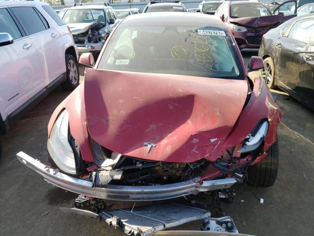 Photo 5 from auction – 2022 TESLA MODEL 3 with VIN 5YJ3E1EB9NF192235