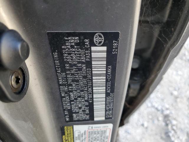 Photo 10 from auction – 2006 TOYOTA CAMRY LE with VIN 4T1BE30K76U738503