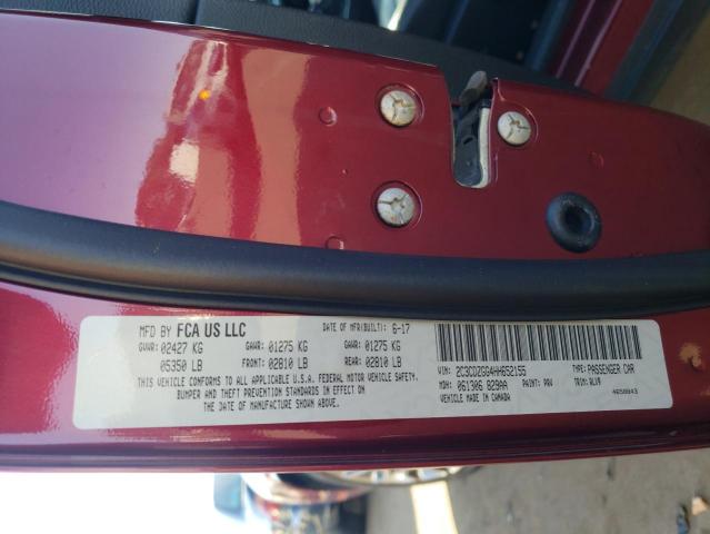 Photo 10 from auction – 2017 DODGE CHALLENGER with VIN 2C3CDZGG4HH652155