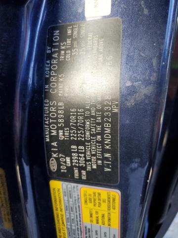 Photo 10 from auction – 2008 KIA SEDONA EX with VIN KNDMB233286225266