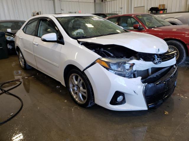 TOYOTA COROLLA L 2015 with VIN 2T1BURHE0FC378707 - Photo from auction