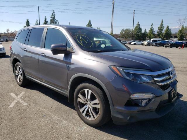 HONDA PILOT EXL 2018 with VIN 5FNYF5H52JB029369 - Photo from auction