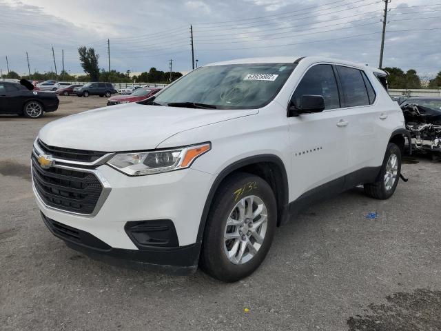 Photo 2 from auction – 2021 CHEVROLET TRAVERSE L with VIN 1GNERFKW5MJ109531