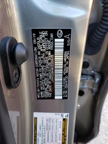 Photo 10 from auction – 2019 LEXUS UX 200 with VIN JTHY3JBH4K2020678