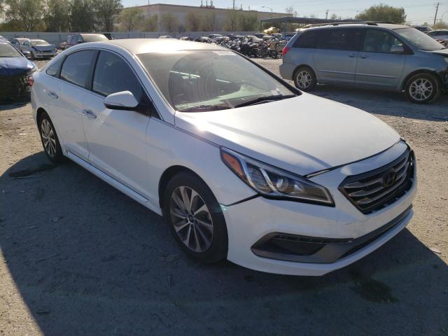 HYUNDAI SONATA SPO 2015 with VIN 5NPE34AF6FH090984 - Photo from auction