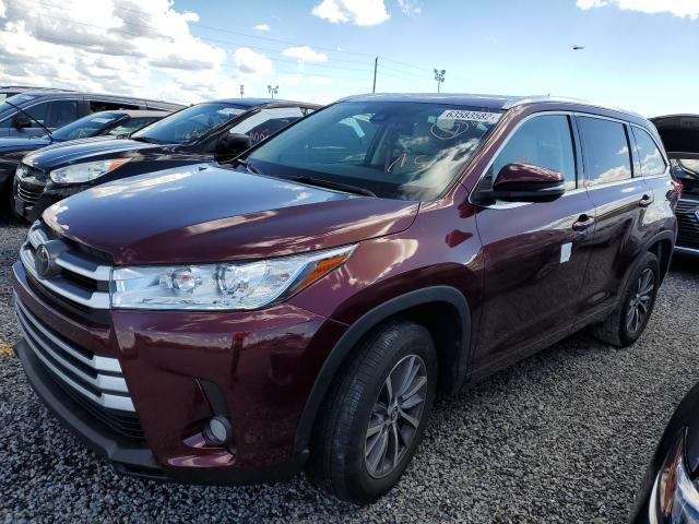 Photo 2 from auction – 2018 TOYOTA HIGHLANDER with VIN 5TDKZRFH3JS247088