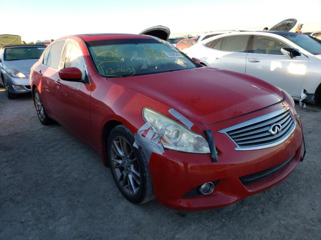 INFINITI G37 BASE 2013 with VIN JN1CV6AP7DM302125 - Photo from auction