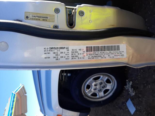 Photo 10 from auction – 2012 JEEP PATRIOT SP with VIN 1C4NJPBA8CD626264