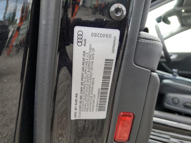 Photo 10 from auction – 2022 AUDI A4 PREMIUM with VIN WAUBBAF41NA036832