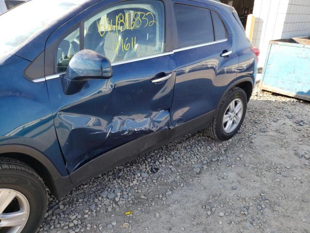 Photo 9 from auction – 2019 CHEVROLET TRAX 1LT with VIN 3GNCJPSB8KL405490