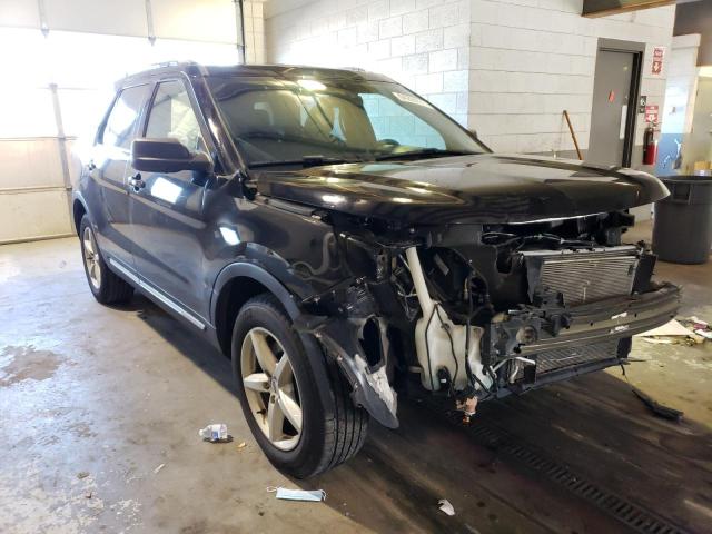 FORD EXPLORER X 2018 with VIN 1FM5K7D88JGA76417 - Photo from auction