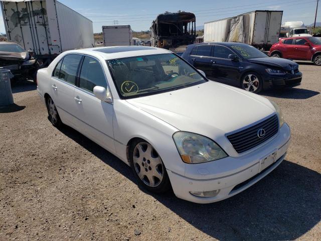 LEXUS LS 430 2002 with VIN JTHBN30F620071477 - Photo from auction