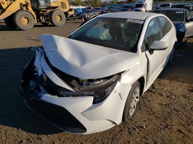 Photo 2 from auction – 2021 TOYOTA COROLLA LE with VIN 5YFEPMAEXMP218932