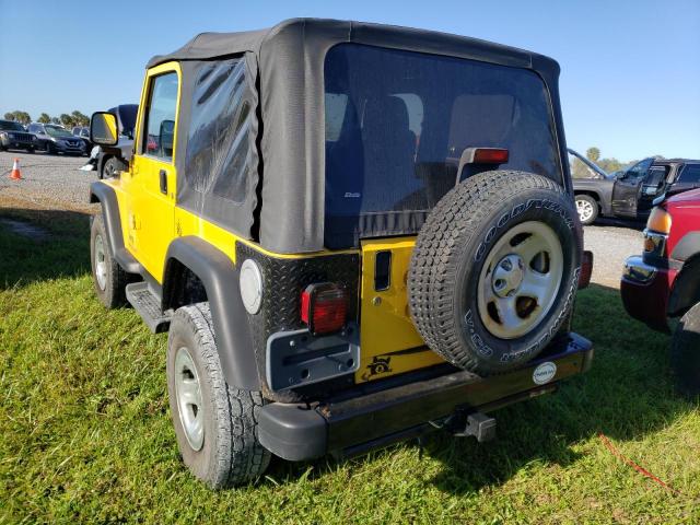 Photo 3 from auction – 2004 JEEP WRANGLER / with VIN 1J4FA291X4P707550