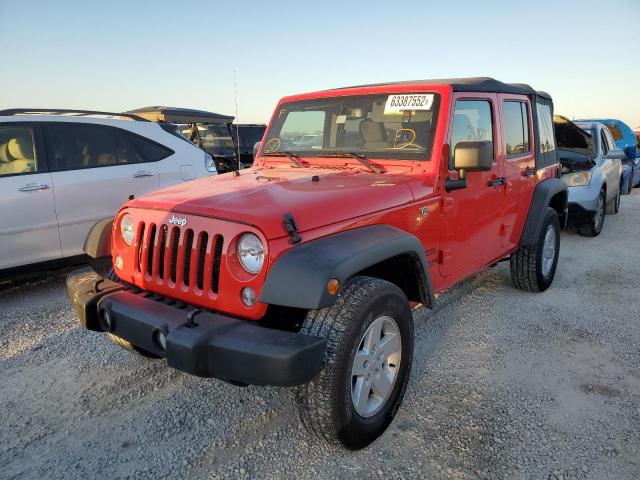 Photo 2 from auction – 2017 JEEP WRANGLER U with VIN 1C4BJWDG6HL749198
