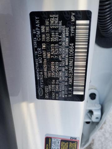 Photo 10 from auction – 2022 HYUNDAI TUCSON LIM with VIN KM8JE3AEXNU110664