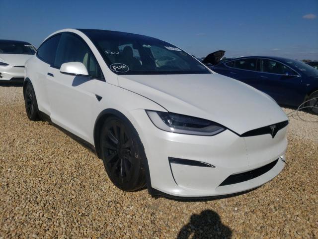 TESLA MODEL X 2022 with VIN 7SAXCBE61NF331955 - Photo from auction