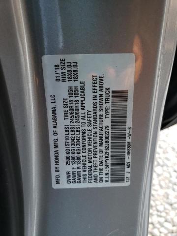 Photo 10 from auction – 2015 HONDA RIDGELINE with VIN 5FPYK2F62JB002279