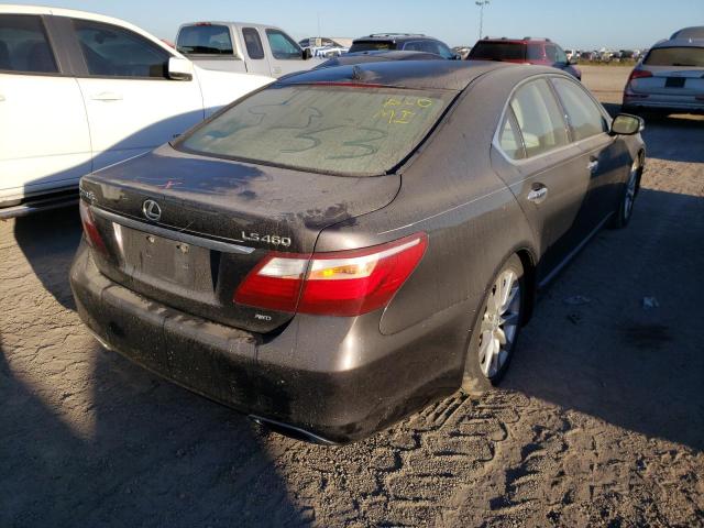 Photo 4 from auction – 2010 LEXUS LS 460 with VIN JTHCL5EF7A5005746