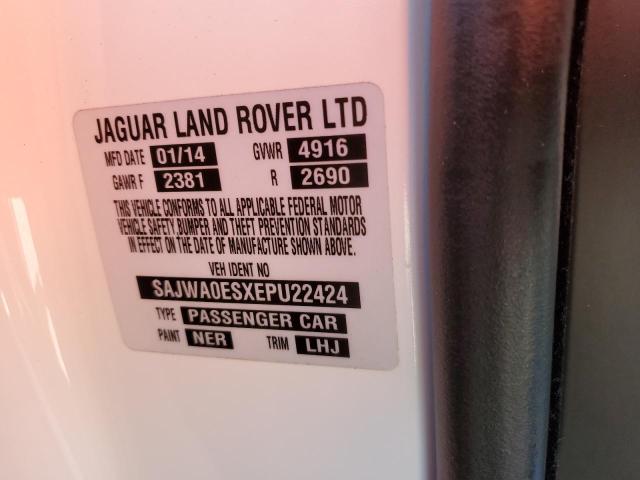 Photo 10 from auction – 2014 JAGUAR XF with VIN SAJWA0ESXEPU22424