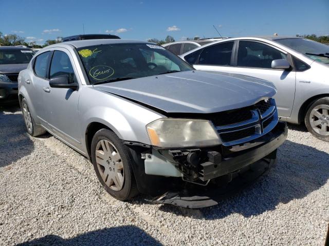 DODGE AVENGER SE 2012 with VIN 1C3CDZABXCN285436 - Photo from auction
