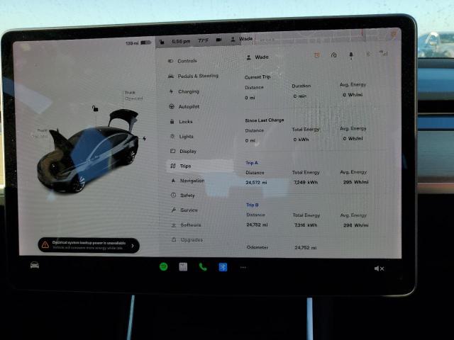 Photo 8 from auction – 2018 TESLA MODEL 3 with VIN 5YJ3E1EB1JF116616