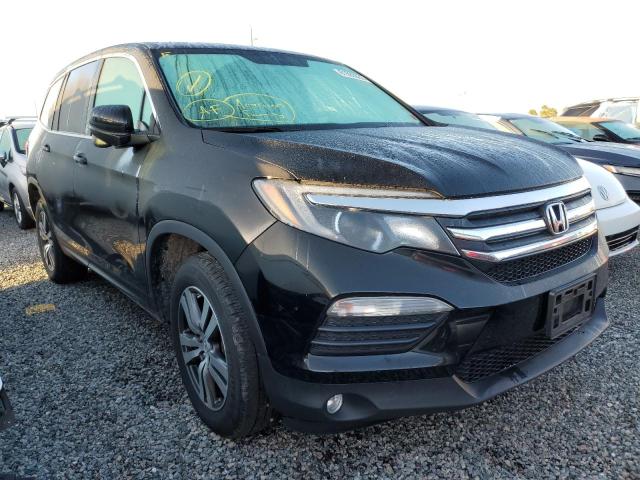 HONDA PILOT EXLN 2017 with VIN 5FNYF6H76HB019946 - Photo from auction