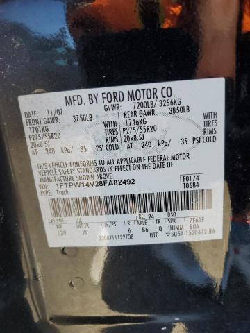 Фото 10 с аукциона – 2008 FORD F150 SUPER с VIN 1FTPW14V28FA82492