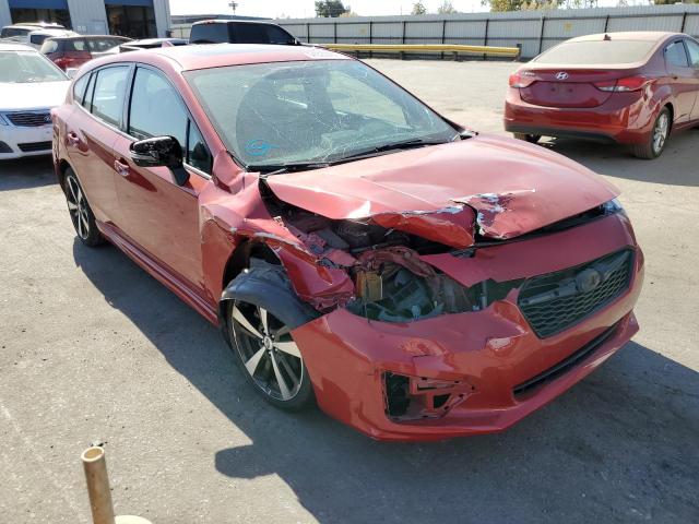 SUBARU IMPREZA SP 2017 with VIN 4S3GTAL63H3702593 - Photo from auction