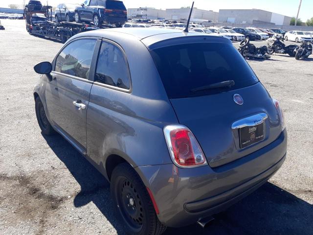 Photo 3 from auction – 2012 FIAT 500 POP with VIN 3C3CFFAR5CT309339