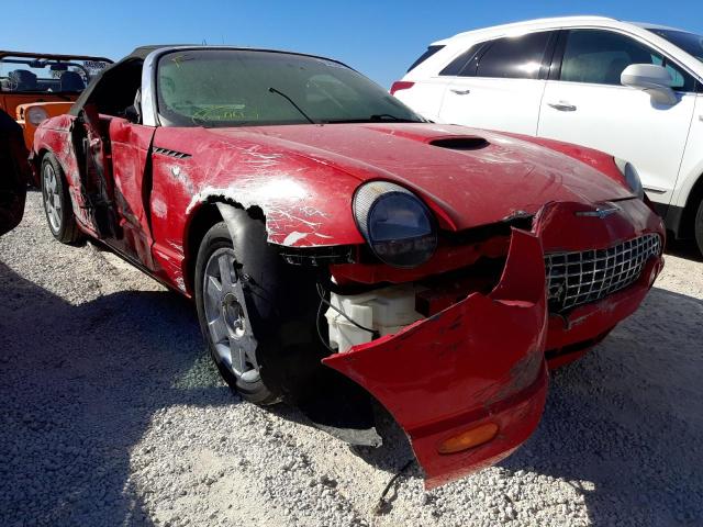 FORD THUNDERBIR 2002 with VIN 1FAHP60A62Y125654 - Photo from auction
