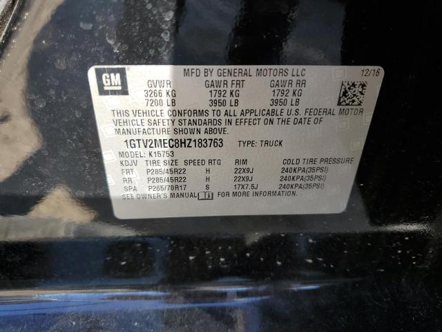 Photo 10 from auction – 2017 GMC SIERRA K15 with VIN 1GTV2MEC8HZ183763