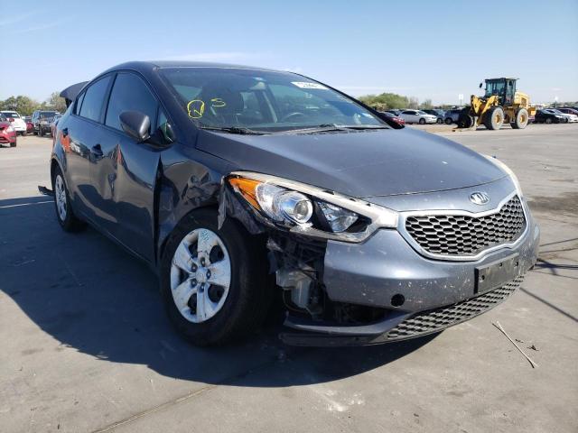 KIA FORTE LX 2016 with VIN KNAFK4A63G5605655 - Photo from auction