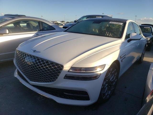 Photo 2 from auction – 2022 GENESIS G80 BASE with VIN KMTGB4SC8NU132349