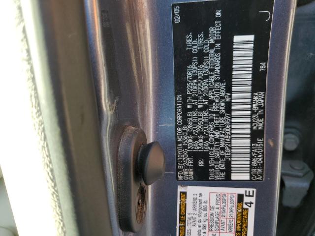 Foto 10 de la subasta – 2005 TOYOTA HIGHLANDER con VIN JTEGP21A850069597