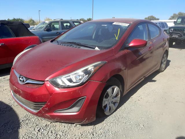 Photo 2 from auction – 2016 HYUNDAI ELANTRA SE with VIN 5NPDH4AE9GH700253