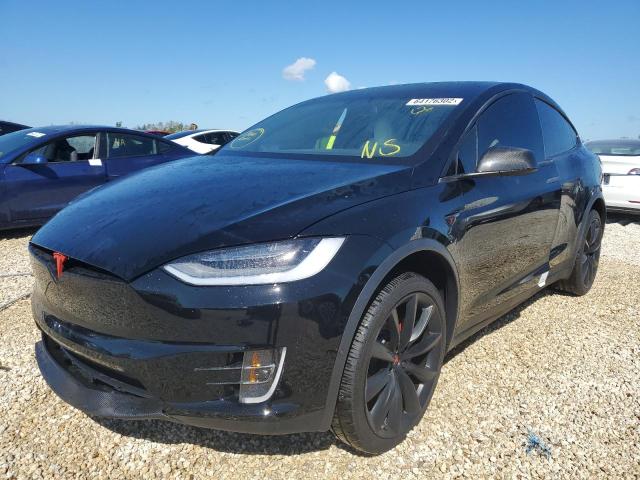 Photo 2 from auction – 2020 TESLA MODEL X with VIN 5YJXCDE2XLF280930