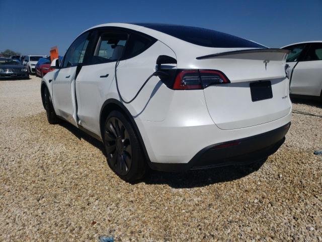 Photo 3 from auction – 2022 TESLA MODEL Y with VIN 7SAYGDEFXNF376512