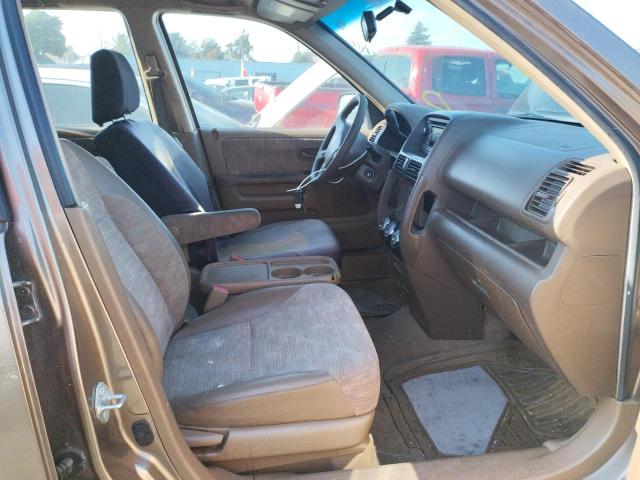 Photo 5 from auction – 2004 HONDA CR-V LX with VIN JHLRD78494C046784