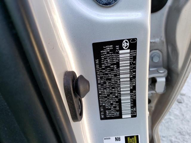 Photo 10 from auction – 2021 TOYOTA COROLLA SE with VIN 5YFS4MCE6MP081805