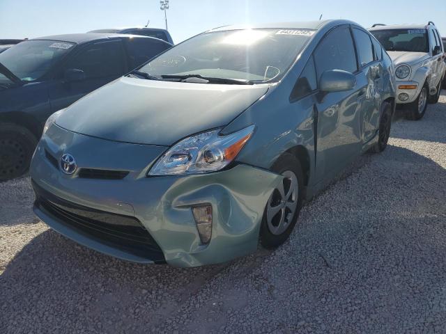 Photo 2 from auction – 2013 TOYOTA PRIUS with VIN JTDKN3DU3D1729151