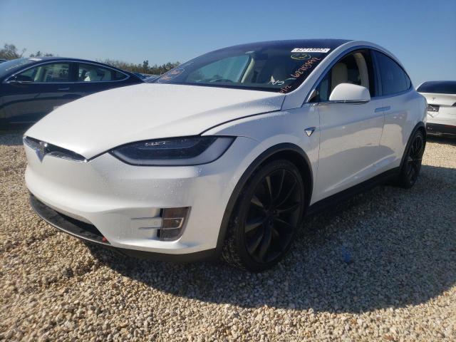 Photo 2 from auction – 2018 TESLA MODEL X with VIN 5YJXCBE24JF109589