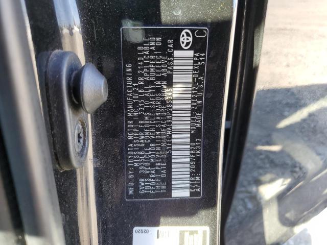 Photo 10 from auction – 2022 TOYOTA COROLLA LE with VIN 5YFEPMAE9NP285345