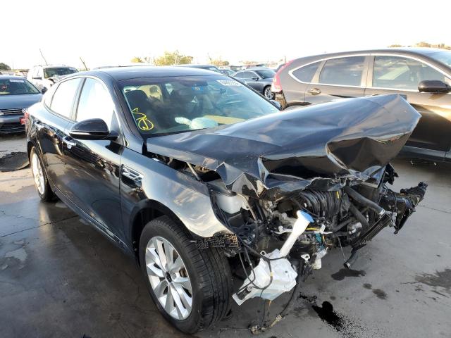 KIA OPTIMA LX 2018 with VIN 5XXGT4L37JG272225 - Photo from auction