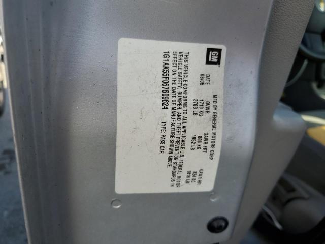 Photo 10 from auction – 2006 CHEVROLET COBALT with VIN 1G1AK55F067609624